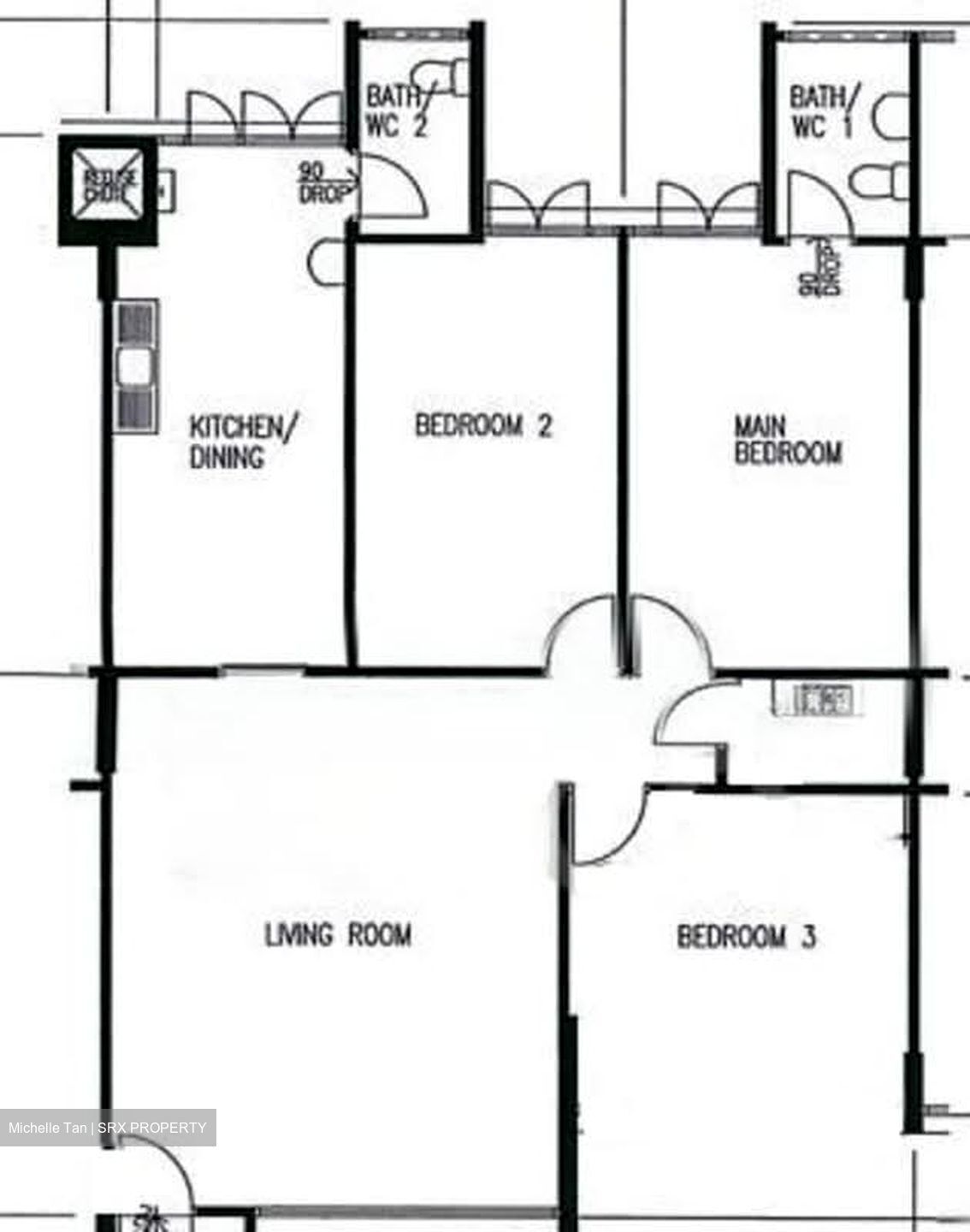 Blk 527 Hougang Avenue 6 (Hougang), HDB 4 Rooms #582078701